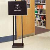 Double Pedestal Letterboard