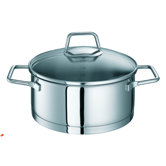 Cool Stainless Steel Deep Casserole