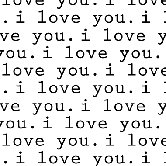 Imagination - 'I Love You' Stretched Wall Art