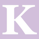 Letter - Upper Case 'K' Stretched Wall Art