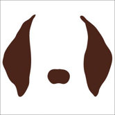 Animal Face - Floppy Ears Stretched Wall Art