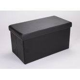 Double Folding Storage Pouffe
