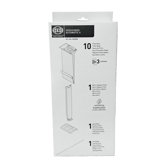 Service Box - 10 Paper Bags with Caps, Micro and Exhaust Filters and Sealing Strip for AUTOMATIC X Series