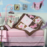 Floral Garden Baby 14 Piece Crib Nursery Bedding Set