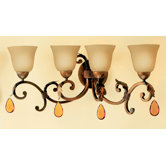 Asheville 4 Light Bath Vanity Light