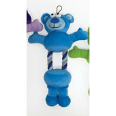Double Small / Medium Rope Bear Dog Toy