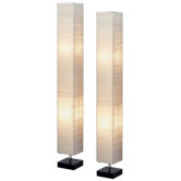 Isa Square Floor Lamp (Set of 2)