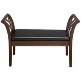 Faux Wooden and Wood Bench