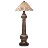 Phoenix Floor Lamp in Bronze and Silver