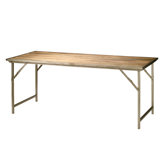 Campaign Dining Table