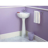 Barcelona Corner Pedestal Sink Basin