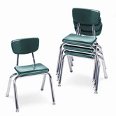 3000 Series 14" Plastic Classroom Stackable Chair