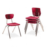 3000 Series 16" Plastic Classroom Stackable Chair
