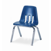 9000 Series 12" Polyethylene Classroom Glides Chair