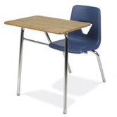 2000 Series 31" Laminate Particleboard Combo Chair Desk