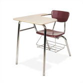 3000 Series 29" Plastic Tablet Arm Desk