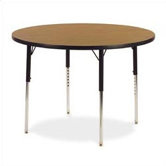 4000 Series 36" Round Activity Table with Fully Chrome Short Legs