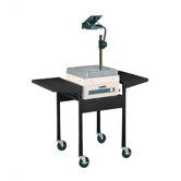 Adjustable Height Cart with Overhead