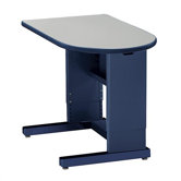 45" D Bullet Writing Desk