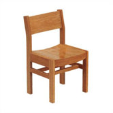 15.5" Hardwood Classroom Chair