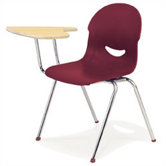 I.Q. Series 28" Laminate Combo Chair Desk with Tablet Arm