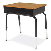 18" Laminate Open Front Student Desk
