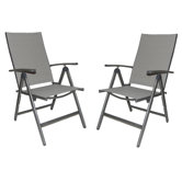 Reclining High Back Patio Chair (Set of 2)