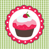 Cherry Cake Canvas Art