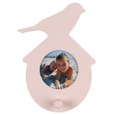 Birds House Wooden Picture Frame and Wall Hook