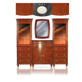 Jasmine 79" Single Basin Vanity with 2 64" Linen Towers