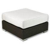 Signature Ottoman with Cushion