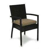 Skye Stacking Dining Arm Chair