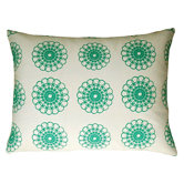 Doily All Over Pattern Block Print Accent Pillow