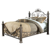 Baroque Metal Bed