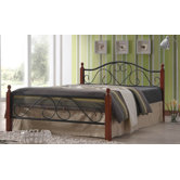 Metallbett mit Lattenrost