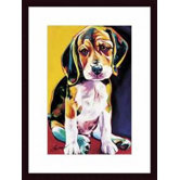 Otis Wood Framed Art Print