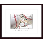 Wanna Be's Wood Framed Art Print