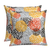 Floral Spice Feather Down Pillow