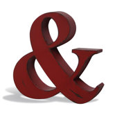 Industrial  Living "Ampersand" Wall Art
