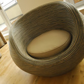 Grey Rattan Ridge Golf Chair in Grey Ridge