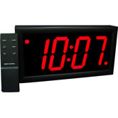 Jumbo 4" Numbers LED Digital Alarm Clock with Remote