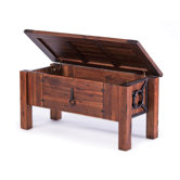 Modern Lodge Entryway Storage Bench