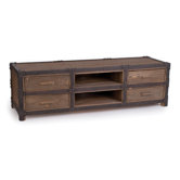 Rustic Industrial 68" TV Stand