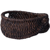 Patina Oval Water Hyacinth Basket