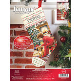 Waiting For Santa Stocking Counted Cross Stitch