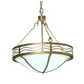 Custom 3 Light Inverted Pendant