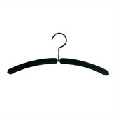 Metal Hanger with Black Rubber Coating