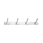 4 Hook Extruded Coat Rack