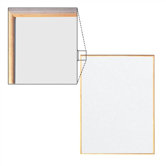 Tactics&reg; Small-Medium Writing Surface with 1/2 Round Frame