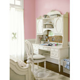 Gabriella Vanity Desk with Hutch